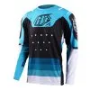 Troy Lee Designs GP Pro Air Jersey Apex Water / Black -Bike Sales TLD M23 GPPROAIR JERSEY APEX WTRBLK 01