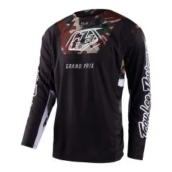 Troy Lee Designs GP Pro Jersey Blends Camo Black / Green