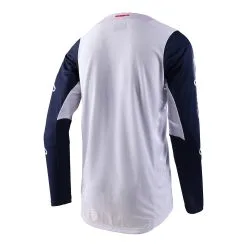 Troy Lee Designs GP Pro Jersey Boltz White / Navy -Bike Sales TLD M23 GPPRO JERSEY BOLTZ WHTNVY 02
