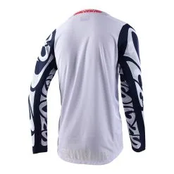 Troy Lee Designs GP Pro Jersey Hazy Friday Navy / White -Bike Sales TLD M23 GPPRO JERSEY HAZYFRIDAY NVYWHT 02