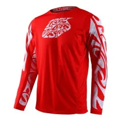 Troy Lee Designs GP Pro Jersey Hazy Friday Red / White