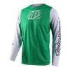 Troy Lee Designs GP Pro Jersey Icon Pro Green / White -Bike Sales TLD M23 GPPRO JERSEY ICON PROGRNWHT 01