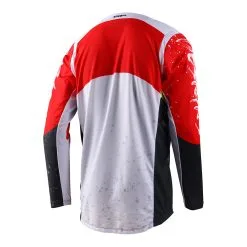 Troy Lee Designs GP Pro Jersey Partical Black / Glo Red -Bike Sales TLD M23 GPPRO JERSEY PARTICAL BLKGLORED 02