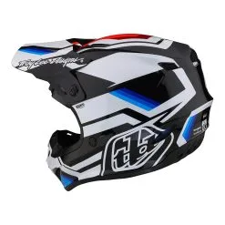 Troy Lee Designs GP Helmet Apex White / Blue -Bike Sales TLD M23 GP APEX WHTBLU 02 3540f850 ee73 4491 8c7f a3c9dbdfccc7