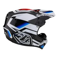 Troy Lee Designs GP Helmet Apex White / Blue -Bike Sales TLD M23 GP APEX WHTBLU 04