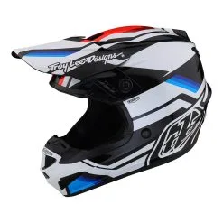 Troy Lee Designs GP Helmet Apex White / Blue -Bike Sales TLD M23 GP APEX WHTBLU 07