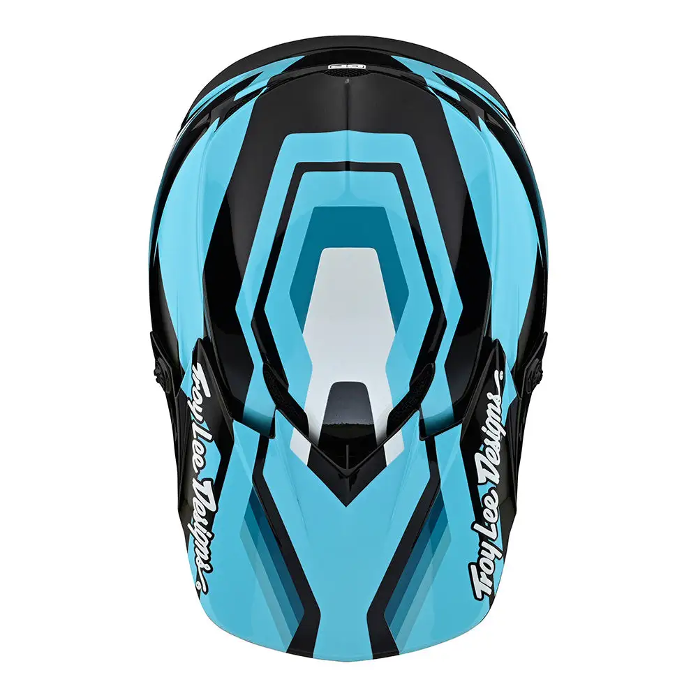 Troy Lee Designs GP Helmet Apex Water / Charcoal 10 Troy Lee Designs GP Helmet Apex Water / Charcoal - Image 8