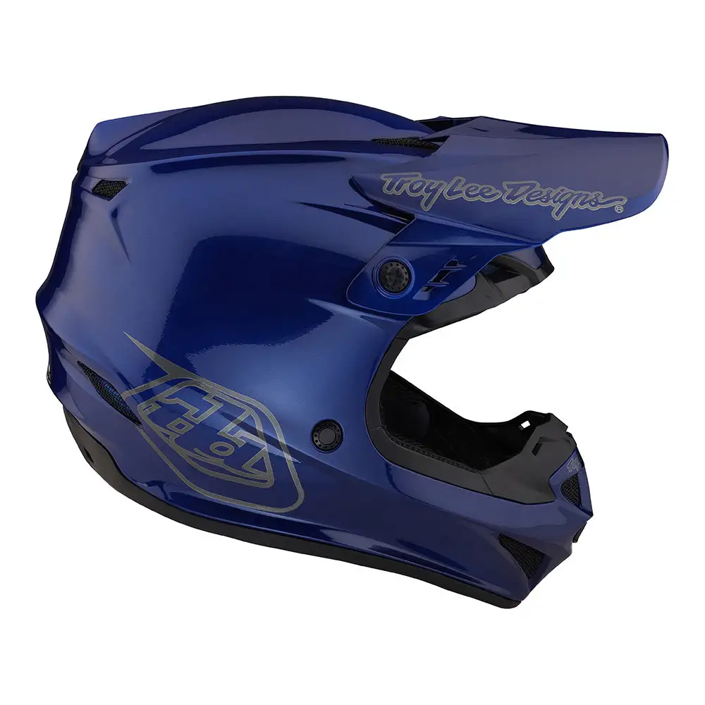 Troy Lee Designs GP Helmet Mono Blue 7 Troy Lee Designs GP Helmet Mono Blue - Image 5