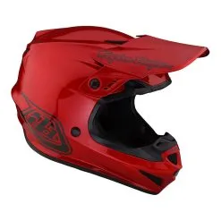 Troy Lee Designs GP Helmet Mono Red -Bike Sales TLD M23 GP MONO RED 06