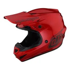 Troy Lee Designs GP Helmet Mono Red -Bike Sales TLD M23 GP MONO RED 07
