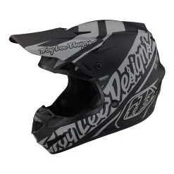 Troy Lee Designs GP Helmet Slice Black / Gray 17 Troy Lee Designs GP Helmet Slice Black / Gray -Bike Sales TLD M23 GP SLICE BLKGRY 07