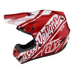 Troy Lee Designs GP Helmet Slice Red / White