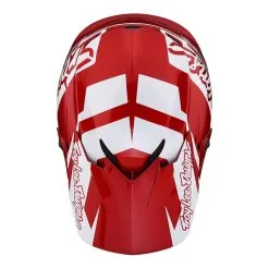 Troy Lee Designs GP Helmet Slice Red / White -Bike Sales TLD M23 GP SLICE REDWHT 08