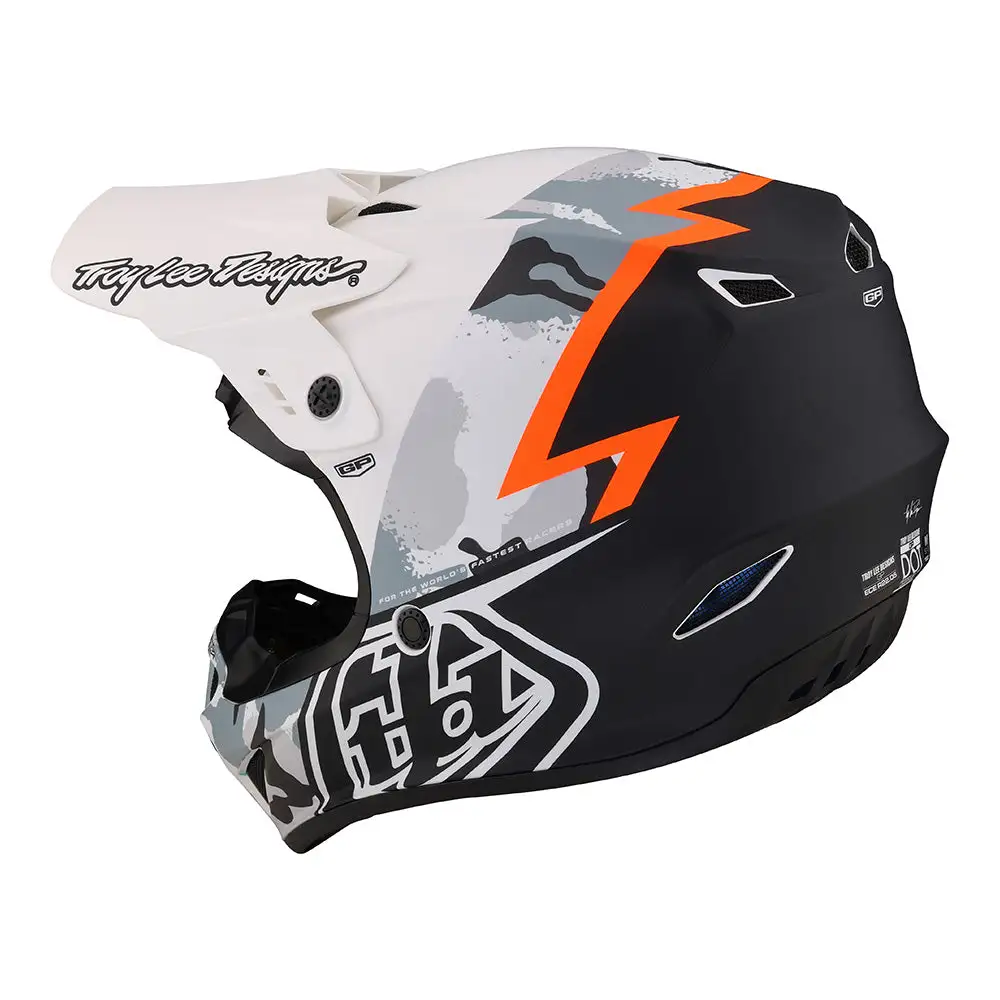 Troy Lee Designs GP Helmet Volt Camo White 4 Troy Lee Designs GP Helmet Volt Camo White - Image 2