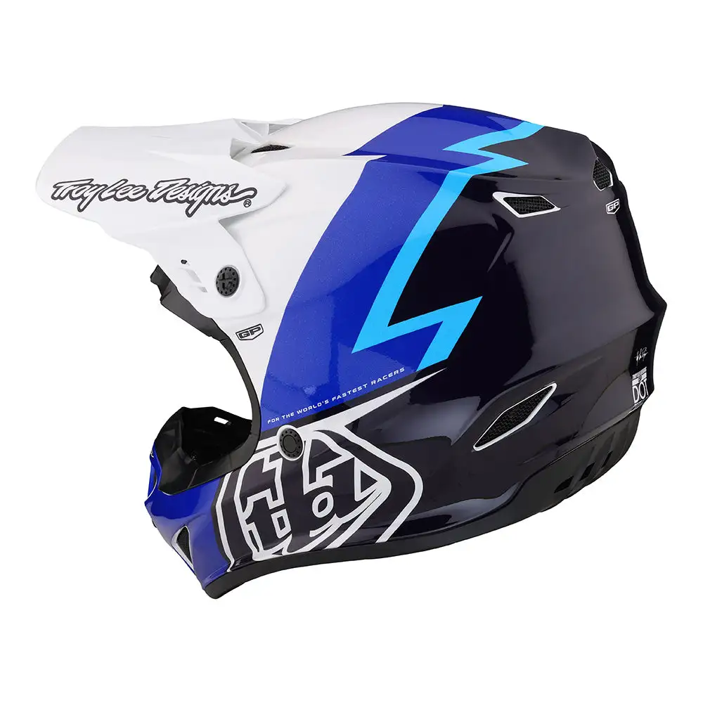 Troy Lee Designs GP Helmet Volt Blue 4 Troy Lee Designs GP Helmet Volt Blue - Image 2