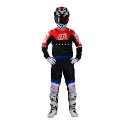 Troy Lee Designs GP Pro Air Jersey Apex Red / Black -Bike Sales TLD M23 H2T GPPROAIR APEX REDBLK 02