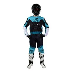 Troy Lee Designs GP Pro Air Jersey Apex Water / Black 10 Troy Lee Designs GP Pro Air Jersey Apex Water / Black -Bike Sales TLD M23 H2T GPPROAIR APEX WTRBLK 02