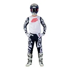 Troy Lee Designs GP Pro Jersey Hazy Friday Navy / White -Bike Sales TLD M23 H2T GPPRO HAZYFRIDAY NVYWHT 02