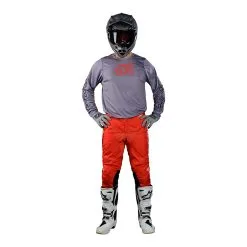 Troy Lee Designs GP Pro Jersey Icon Dark Gray / Burnt Orange -Bike Sales TLD M23 H2T GPPRO ICON DKGRYBRTORG 02