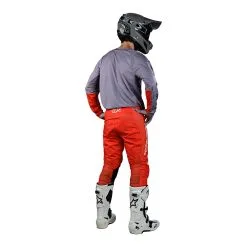 Troy Lee Designs GP Pro Jersey Icon Dark Gray / Burnt Orange -Bike Sales TLD M23 H2T GPPRO ICON DKGRYBRTORG 03