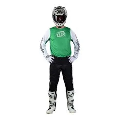 Troy Lee Designs GP Pro Jersey Icon Pro Green / White -Bike Sales TLD M23 H2T GPPRO ICON PROGRNWHT 02