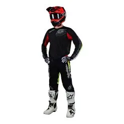 Troy Lee Designs SE Pro Air Jersey Richter Black / Fire 8 Troy Lee Designs SE Pro Air Jersey Richter Black / Fire -Bike Sales TLD M23 H2T SEPROAIR RICHTER BLKFIR 01