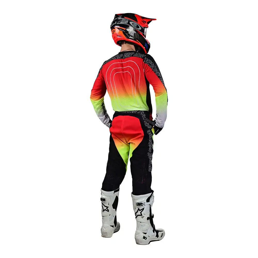 Troy Lee Designs SE Pro Air Jersey Richter Black / Fire 7 Troy Lee Designs SE Pro Air Jersey Richter Black / Fire - Image 5