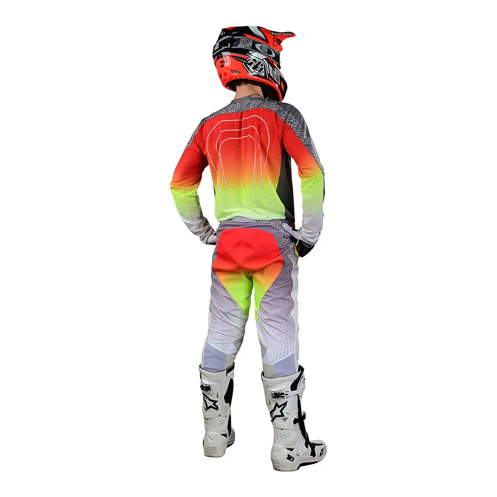 Troy Lee Designs SE Pro Air Jersey Richter Silver / Fire 7 Troy Lee Designs SE Pro Air Jersey Richter Silver / Fire - Image 5
