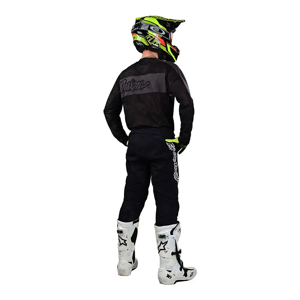 Troy Lee Designs SE Pro Air Jersey Vox Camo Black / Gray 7 Troy Lee Designs SE Pro Air Jersey Vox Camo Black / Gray - Image 5