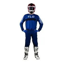 Troy Lee Designs SE Pro Jersey Grid Blue / Navy -Bike Sales TLD M23 H2T SEPRO GRID BLUNVY 02