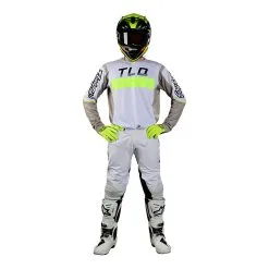 Troy Lee Designs SE Pro Jersey Grid Fog / Flo Yellow 10 Troy Lee Designs SE Pro Jersey Grid Fog / Flo Yellow -Bike Sales TLD M23 H2T SEPRO GRID FOGFLOYEL 02