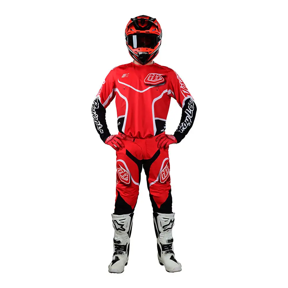 Troy Lee Designs SE Pro Pant Radian Red / White 6 Troy Lee Designs SE Pro Pant Radian Red / White - Image 4