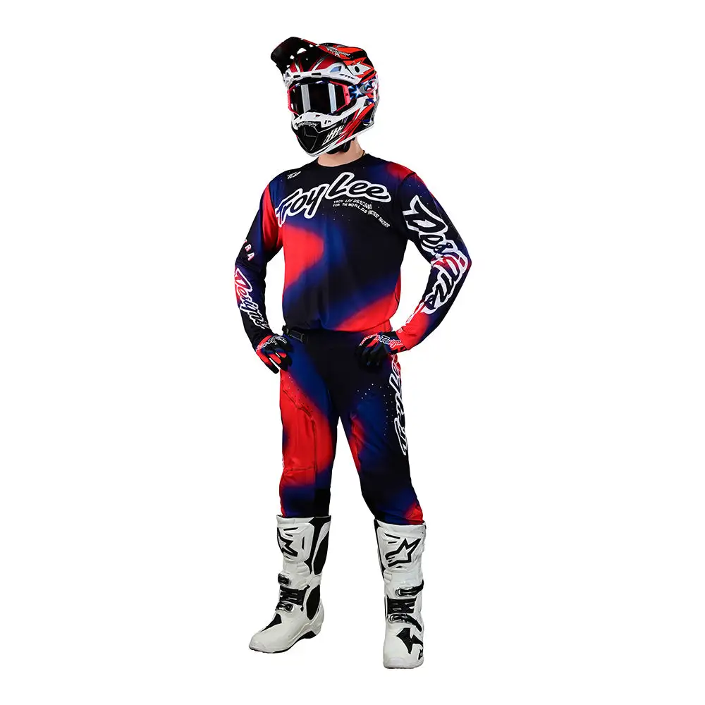 Troy Lee Designs SE Ultra Pant Lucid Black / Red 4 Troy Lee Designs SE Ultra Pant Lucid Black / Red - Image 2
