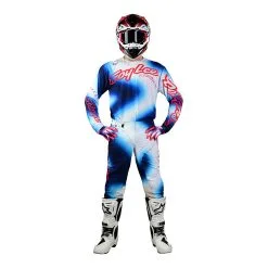 Troy Lee Designs SE Ultra Pant Lucid White / Blue -Bike Sales TLD M23 H2T SEULTRA LUCID WHTBLU 02