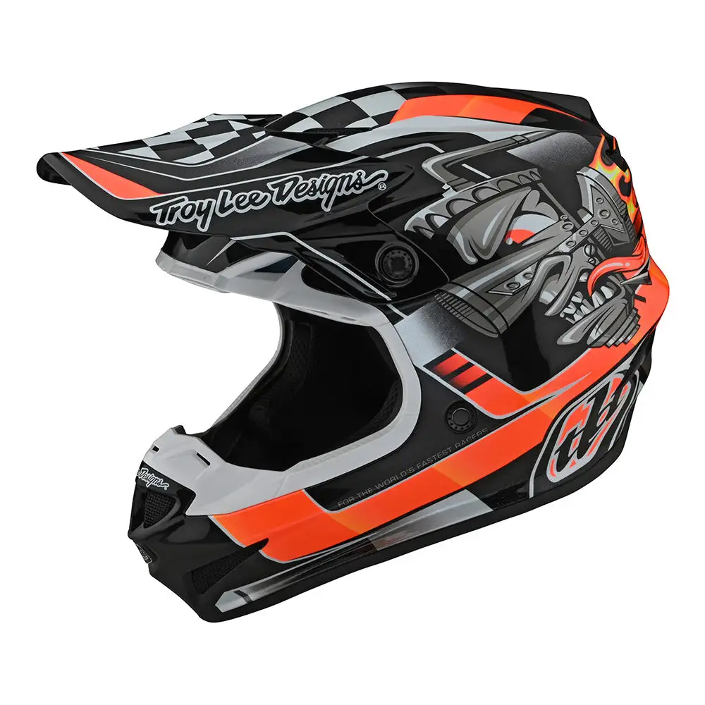 Troy Lee Designs SE4 Polyacrylite Helmet W/MIPS Carb Black 9 Troy Lee Designs SE4 Polyacrylite Helmet W/MIPS Carb Black - Image 7
