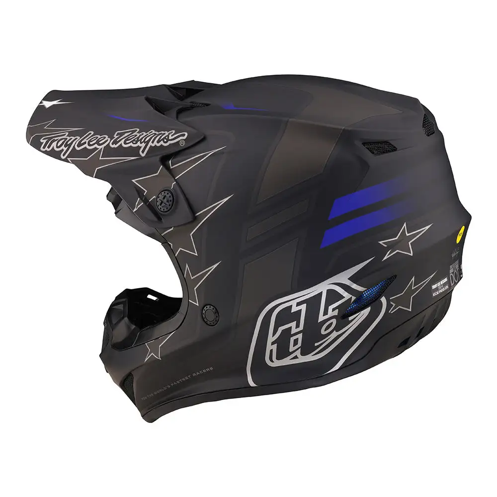 Troy Lee Designs SE4 Polyacrylite Helmet W/MIPS Flagstaff Black 4 Troy Lee Designs SE4 Polyacrylite Helmet W/MIPS Flagstaff Black - Image 2