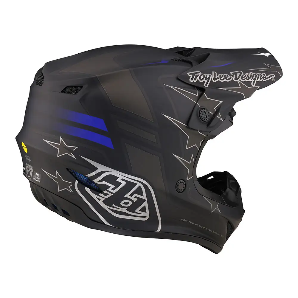 Troy Lee Designs SE4 Polyacrylite Helmet W/MIPS Flagstaff Black 6 Troy Lee Designs SE4 Polyacrylite Helmet W/MIPS Flagstaff Black - Image 4