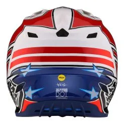 Troy Lee Designs SE4 Polyacrylite Helmet W/MIPS Flagstaff White -Bike Sales TLD M23 SE4PA FLAGSTAFF WHT 03