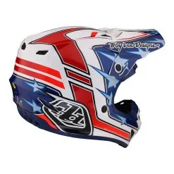 Troy Lee Designs SE4 Polyacrylite Helmet W/MIPS Flagstaff White -Bike Sales TLD M23 SE4PA FLAGSTAFF WHT 04