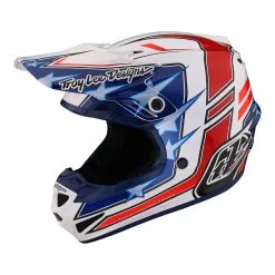 Troy Lee Designs SE4 Polyacrylite Helmet W/MIPS Flagstaff White -Bike Sales TLD M23 SE4PA FLAGSTAFF WHT 07