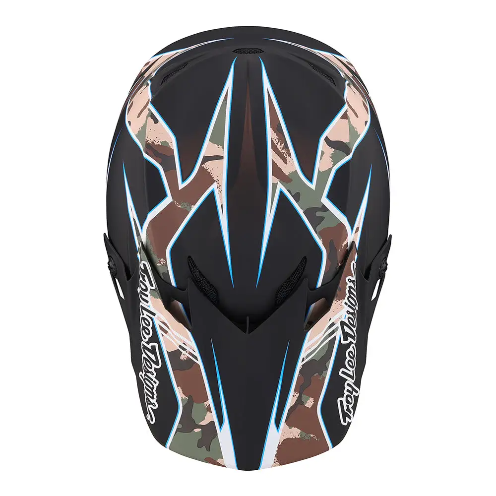 Troy Lee Designs SE4 Polyacrylite Helmet W/MIPS Matrix Camo Black 10 Troy Lee Designs SE4 Polyacrylite Helmet W/MIPS Matrix Camo Black - Image 8
