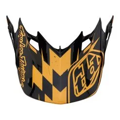 Troy Lee Designs SE4 Polyacrylite Helmet W/MIPS Race Shop Black / Gold -Bike Sales TLD M23 SE4PA RACESHOP BLKGLD 09