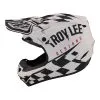 Troy Lee Designs SE4 Polyacrylite Helmet W/MIPS Race Shop White / Black