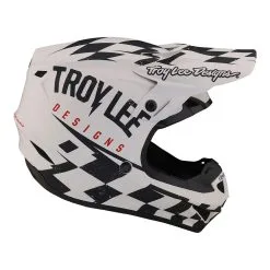 Troy Lee Designs SE4 Polyacrylite Helmet W/MIPS Race Shop White / Black -Bike Sales TLD M23 SE4PA RACESHOP WHTBLK 05