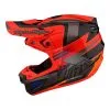 Troy Lee Designs SE5 Carbon Helmet W/MIPS Saber Rocket Red