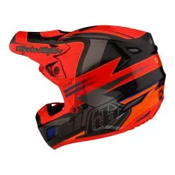 Troy Lee Designs SE5 Carbon Helmet W/MIPS Saber Rocket Red -Bike Sales TLD M23 SE5CF SABER ROCRED 02