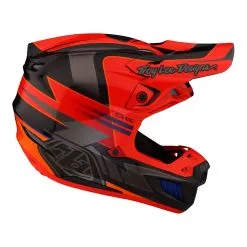 Troy Lee Designs SE5 Carbon Helmet W/MIPS Saber Rocket Red -Bike Sales TLD M23 SE5CF SABER ROCRED 05
