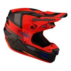 Troy Lee Designs SE5 Carbon Helmet W/MIPS Saber Rocket Red -Bike Sales TLD M23 SE5CF SABER ROCRED 06