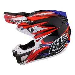 Troy Lee Designs SE5 Composite Helmet W/MIPS Inferno Red