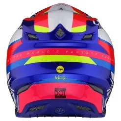 Troy Lee Designs SE5 Composite Helmet W/MIPS Omega Blue -Bike Sales TLD M23 SE5CM OMEGA BLU 03